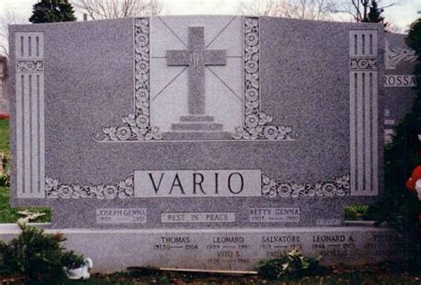 Paul Vario Sr. was a former UnderBoss and Caporegime of the Lucchese ...