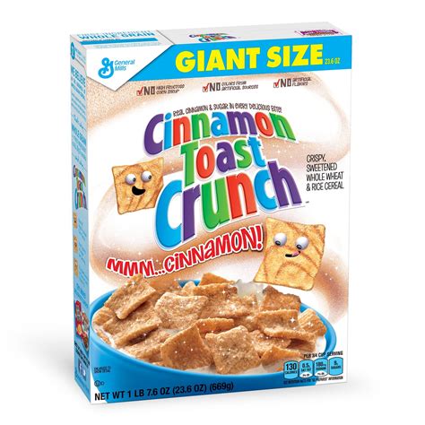 Cinnamon Toast Crunch Cereal 23.6 oz Box | eBay