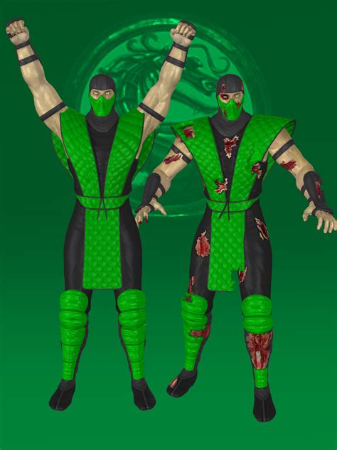 Reptile Klassic MK2 - Mortal Kombat 9 by romero1718 on DeviantArt