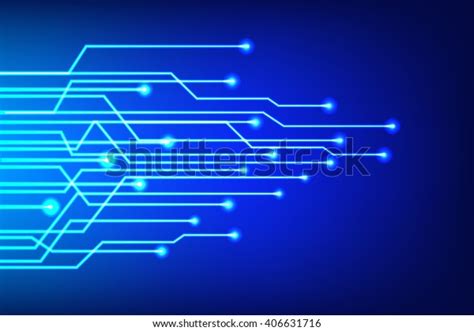 Fiber Optic Light Technology Vector Stock Vector (Royalty Free ...