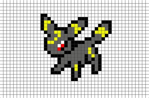 Pokemon Umbreon Pixel Art – BRIK