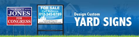 Cheap Yard Signs | Custom Lawn Signs | Low Pricing