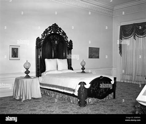 Lincoln bedroom white house hi-res stock photography and images - Alamy