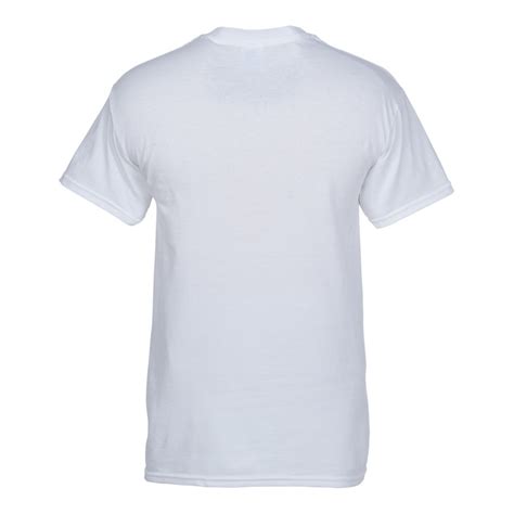 4imprint.com: Gildan 5.3 oz. Cotton T-Shirt - Men's - Screen - White ...