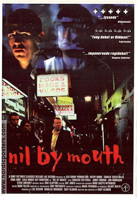 NIL BY MOUTH Movie poster 1998 original NordicPosters