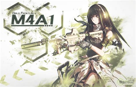 Wallpaper - Girls Frontline M4A1 by RieZero on DeviantArt