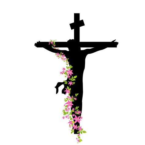 Christian cross Christianity Crucifixion of Jesus - Vector Jesus ...