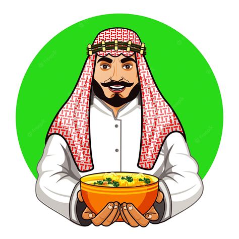 Premium Vector | Arabic lentil soup