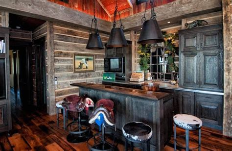 Top 70 Best Rustic Bar Ideas - Vintage Home Interior Designs