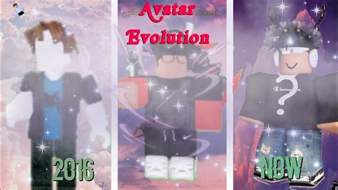 My roblox avatar evolution - YouTube