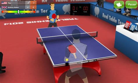 Table Tennis 3D, a challenging Windows Phone sports game with online multi-player options ...