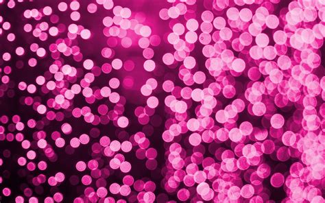 Download wallpapers pink glare, 4k, bokeh, lights effect, art ...