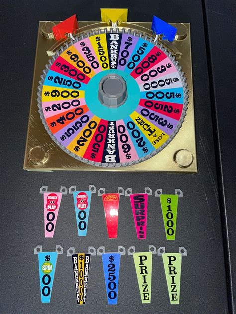 80s 90s Era Wheel of Fortune Board Game Wheel Spinner Www.facebook.com ...