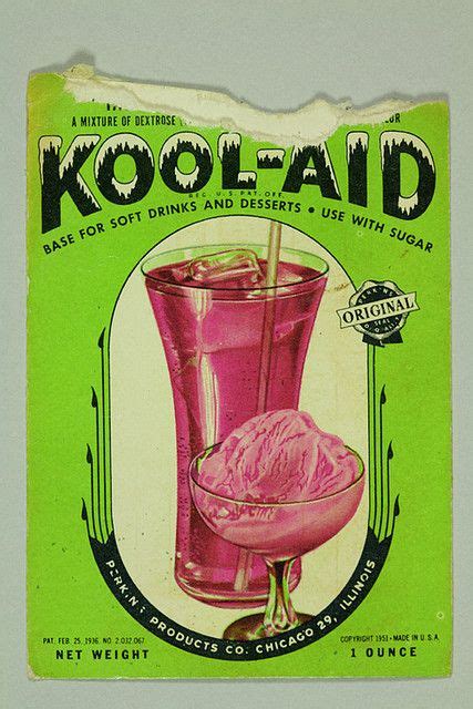 Kool-Aid Packaging (1951) | Vintage packaging, Vintage ads, Vintage ...