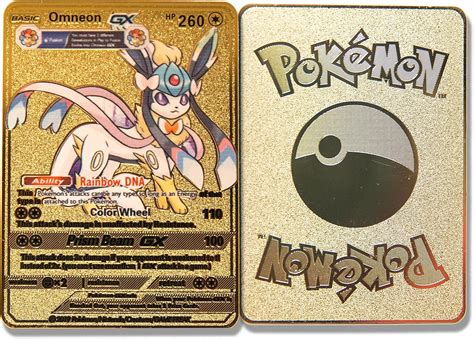 Rare Custom Gold Metal Pokemon Card - Omneon Eevee India | Ubuy