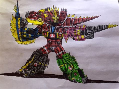 Dino Charge Megazord by BozzerKazooers on DeviantArt