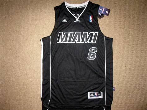 NBA LeBRON JAMES Miami Heat Back in Black REV30 Swingman jersey size MEDIUM New | eBay