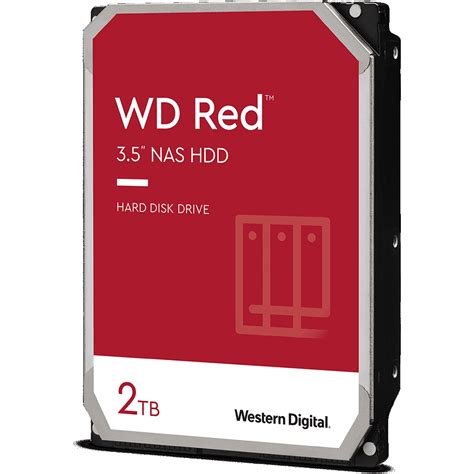 Western Digital Red 2TB NAS Internal Hard Drive - 5400 RPM Class, SATA 6Gb/s, SMR, 256MB Cache ...