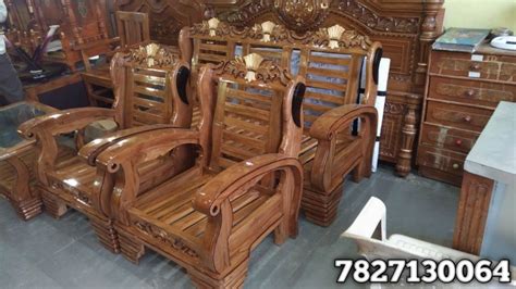 Teak Wood Sofa Set Designs Pictures - Design Talk