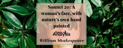 Sonnet 20 by William Shakespeare - Poem Analysis