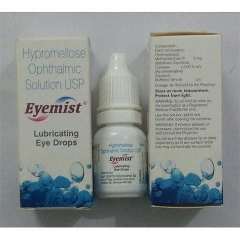 Hypromellose 0.3% Eye Drop Age Group: Adult at Best Price in Surat ...