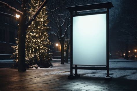 Light box christmas outdoors lighting. | Free Photo - rawpixel