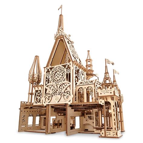 Disney Parks Castle Wooden Puzzle by UGears available online – Dis Merchandise News