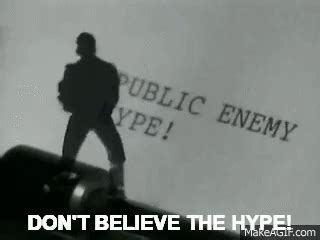 Public Enemy - Don't Believe The Hype on Make a GIF