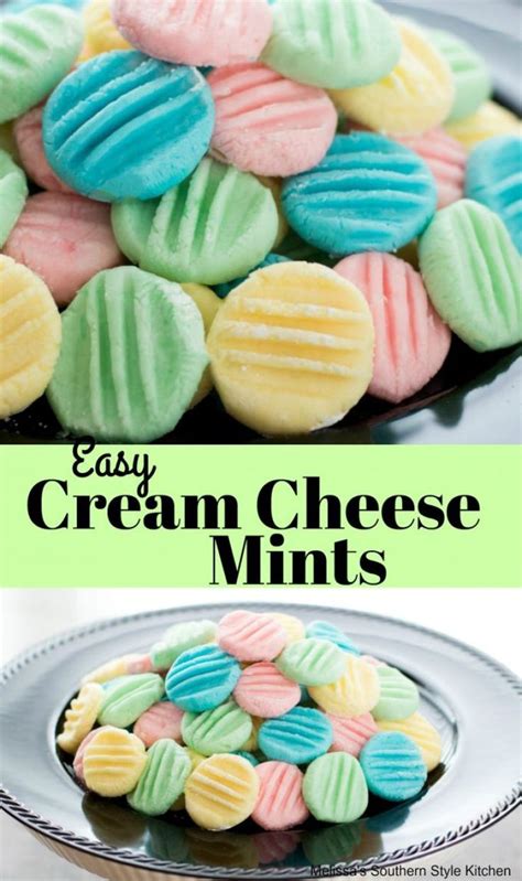 Easy Cream Cheese Mints | Candy recipes homemade, Christmas candy ...