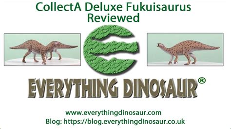 CollectA Deluxe 1:40 Scale Fukuisaurus Dinosaur Model Reviewed - YouTube