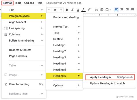 How to Create a Table of Contents in Google Docs