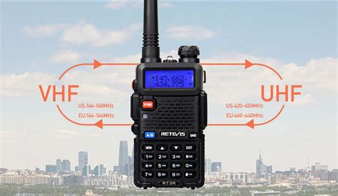 RETEVIS RT5R long range FPP dual band ham two way radio