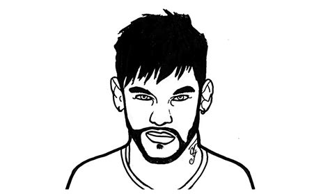 The best free Neymar drawing images. Download from 63 free drawings of Neymar at GetDrawings