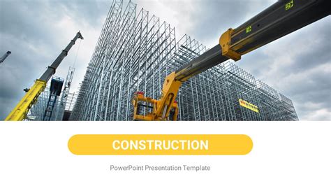 Free Building Construction PowerPoint Presentation Template