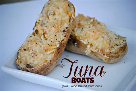 The Farm Girl Recipes: Tuna Boats [Twice Baked Potatoes]