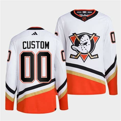 [Trending] Buy New Custom Anaheim Ducks Jersey Retro White