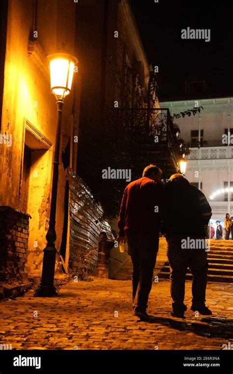 Tbilisi at night Stock Photo - Alamy