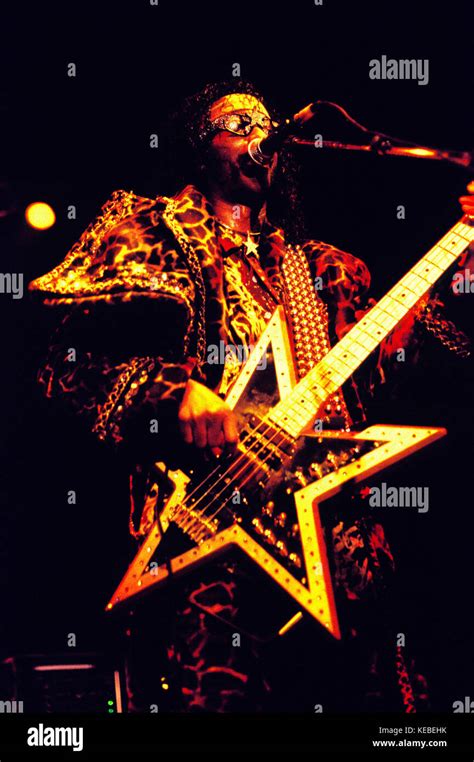 Bootsy Collins performs live on stage at Capitol on June 3, 1998 in ...