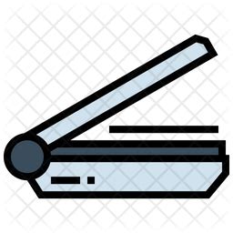 Scanner Icon - Download in Colored Outline Style