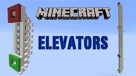 Piston Elevators Pack | 1.7.4 up - Minecraft Building Inc