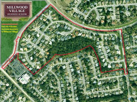 Maps of Millwood Village Property and Location - Millwood Village