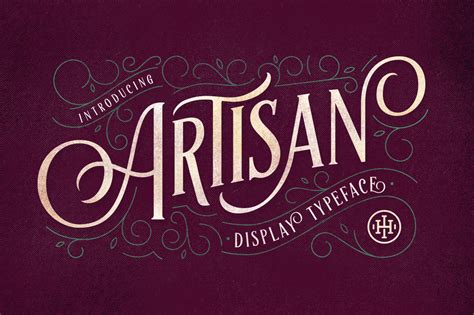 Artisan Display Typeface ~ Display Fonts ~ Creative Market