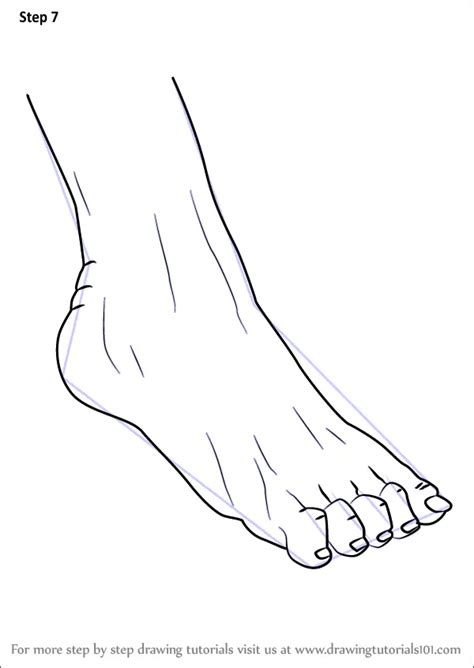 Details more than 129 simple foot drawing latest - seven.edu.vn