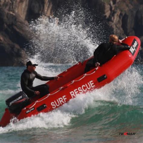 ZODIAC MILPRO INFLATABLE RESCUE BOAT ZMSR380 - Tecmar