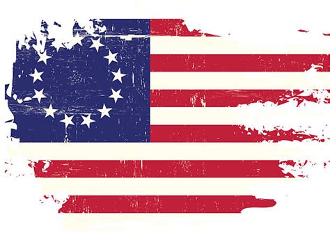 Royalty Free Tattered American Flag Clip Art, Vector Images & Illustrations - iStock