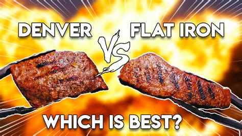 Wagyu Beef Battle: Denver Steak vs Flat Iron Steak! Which is best ...