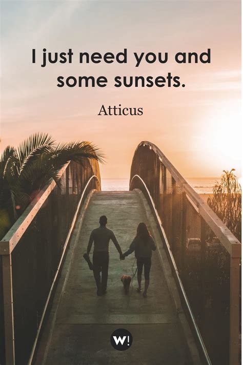 38 Sunset Love Quotes - The Best Romantic Sunset Quotes - Words Inspiration