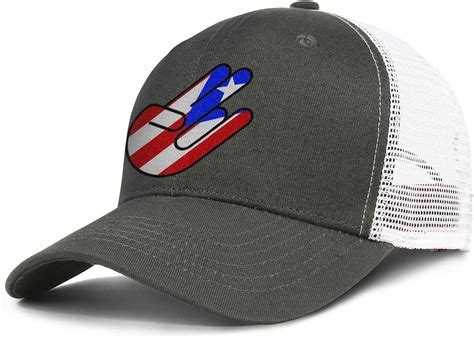 Baseball Mesh Hat Hats Subdued American Flag Shocker Hand Printed Running Trucker Wash Army ...