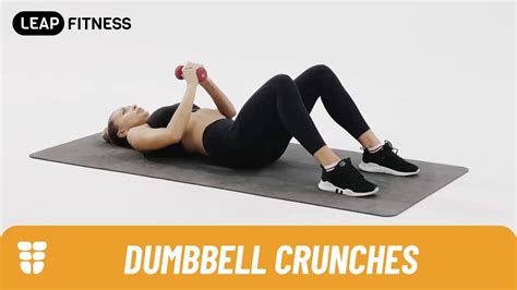 How to Do：DUMBBELL CRUNCHES - YouTube