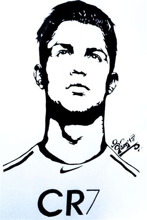 Ronaldo Drawing at PaintingValley.com | Explore collection of Ronaldo Drawing